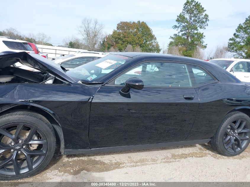 2022 DODGE CHALLENGER SXT - 2C3CDZAG7NH165441