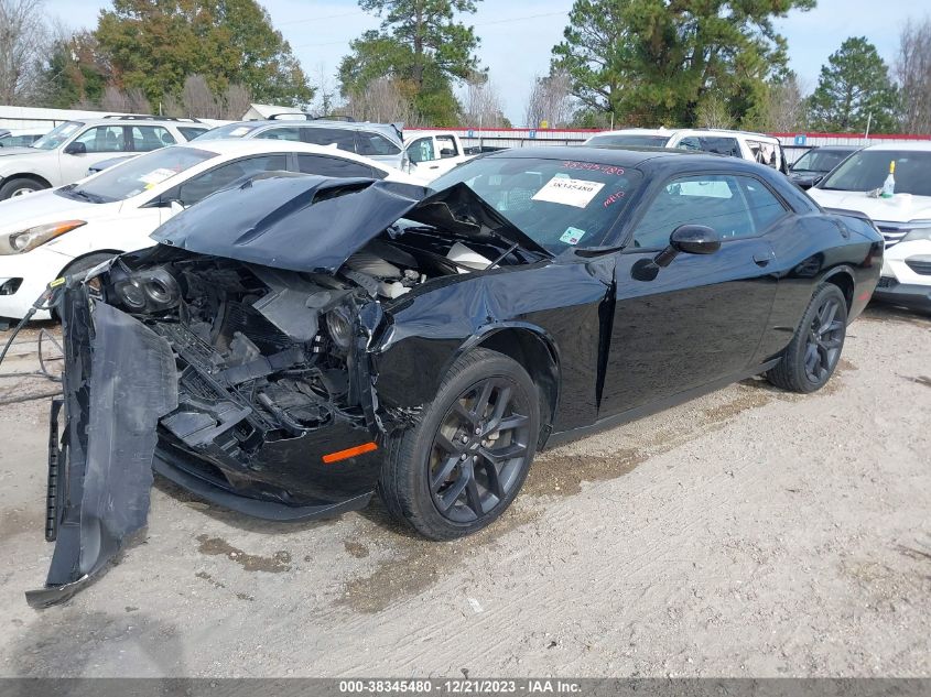 2022 DODGE CHALLENGER SXT - 2C3CDZAG7NH165441