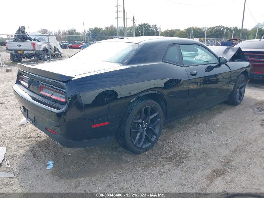 2022 DODGE CHALLENGER SXT - 2C3CDZAG7NH165441