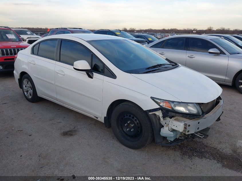 2013 HONDA CIVIC LX - 2HGFB2F58DH576571