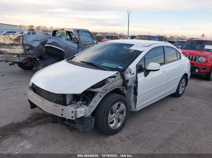 2013 HONDA CIVIC LX - 2HGFB2F58DH576571