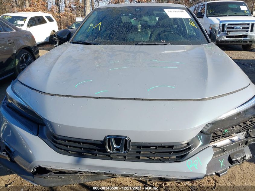 2022 HONDA CIVIC SPORT - 2HGFE2F52NH566370