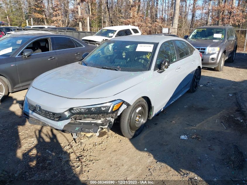2022 HONDA CIVIC SPORT - 2HGFE2F52NH566370