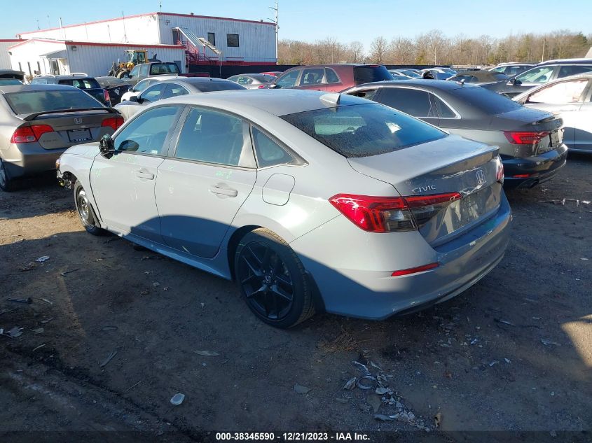 2022 HONDA CIVIC SPORT - 2HGFE2F52NH566370