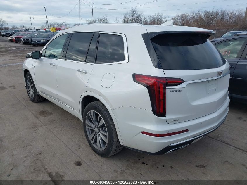 2021 CADILLAC XT6 AWD PREMIUM LUXURY - 1GYKPFRS3MZ125694