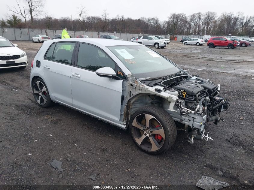 3VW5T7AU1KM003672 VOLKSWAGEN GOLF GTI 2.0T AUTOBAHN/2.0T RABBIT EDITION/2.0T S/2.0T SE 2019