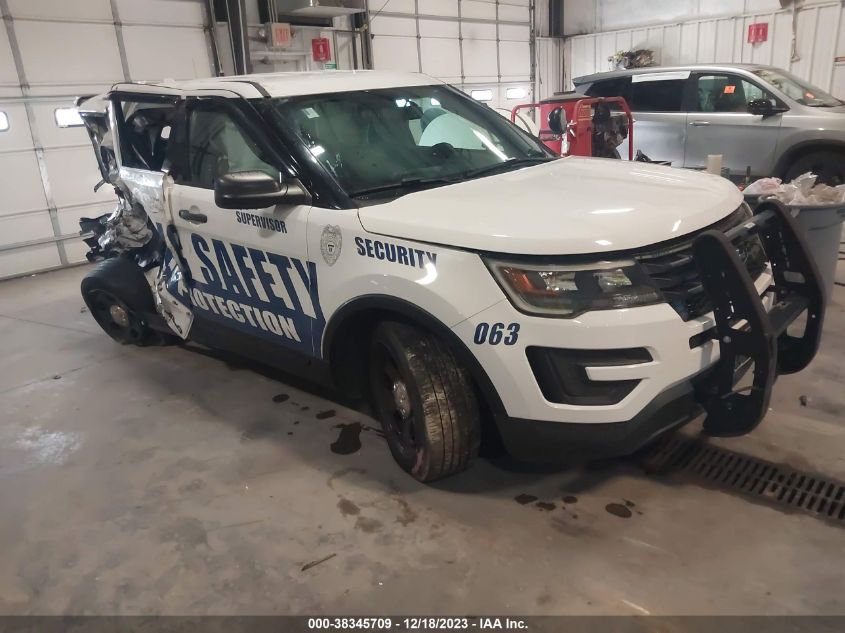 2017 FORD UTILITY POLICE INTERCEPTOR 1FM5K8AR3HGC25734