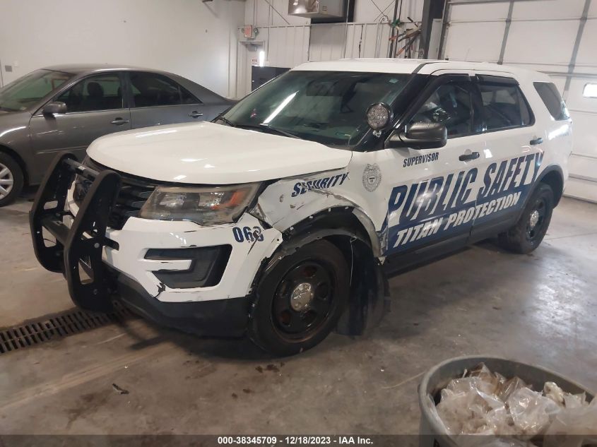 2017 FORD UTILITY POLICE INTERCEPTOR 1FM5K8AR3HGC25734