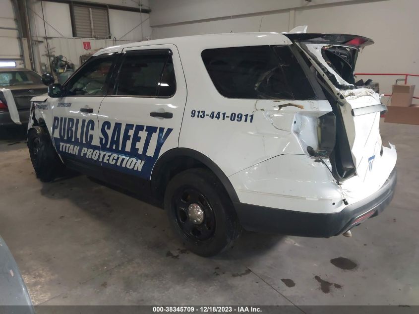 2017 FORD UTILITY POLICE INTERCEPTOR 1FM5K8AR3HGC25734