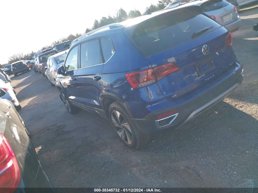 2023 VOLKSWAGEN TAOS SE - 3VVUX7B20PM356235