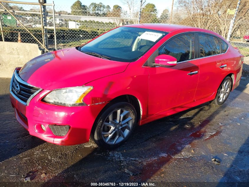 2015 NISSAN SENTRA SR - 3N1AB7AP5FY319219