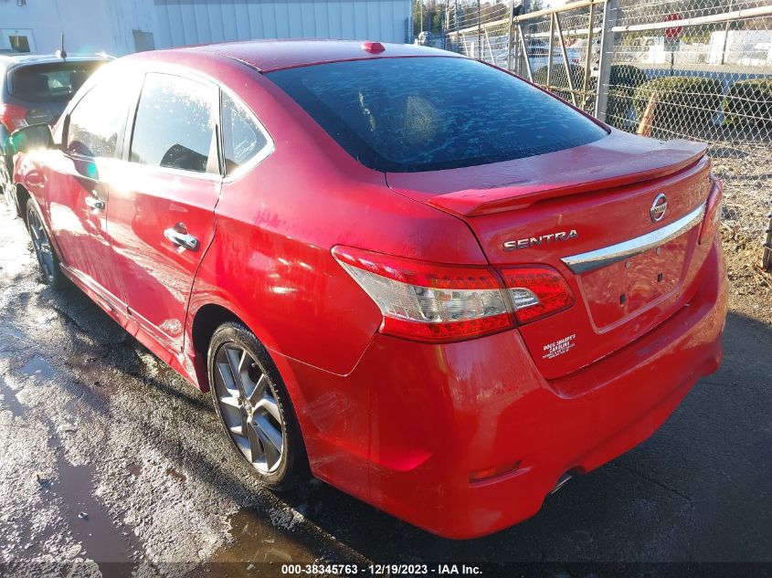 2015 NISSAN SENTRA SR - 3N1AB7AP5FY319219