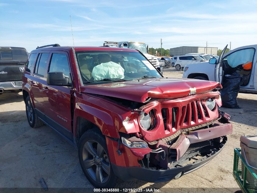 2014 JEEP PATRIOT LATITUDE - 1C4NJPFA3ED714880