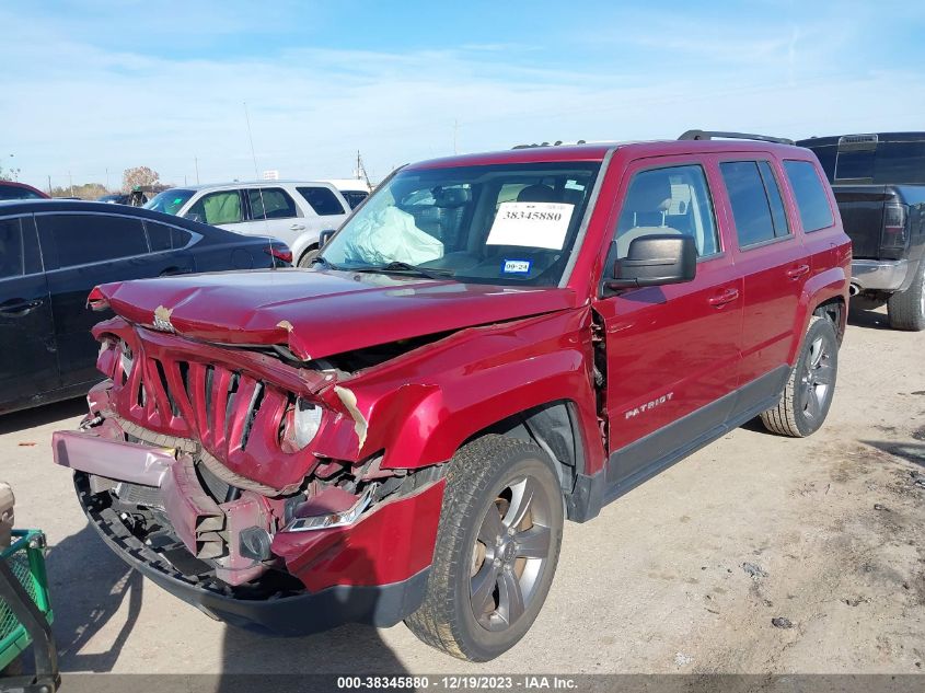 2014 JEEP PATRIOT LATITUDE - 1C4NJPFA3ED714880