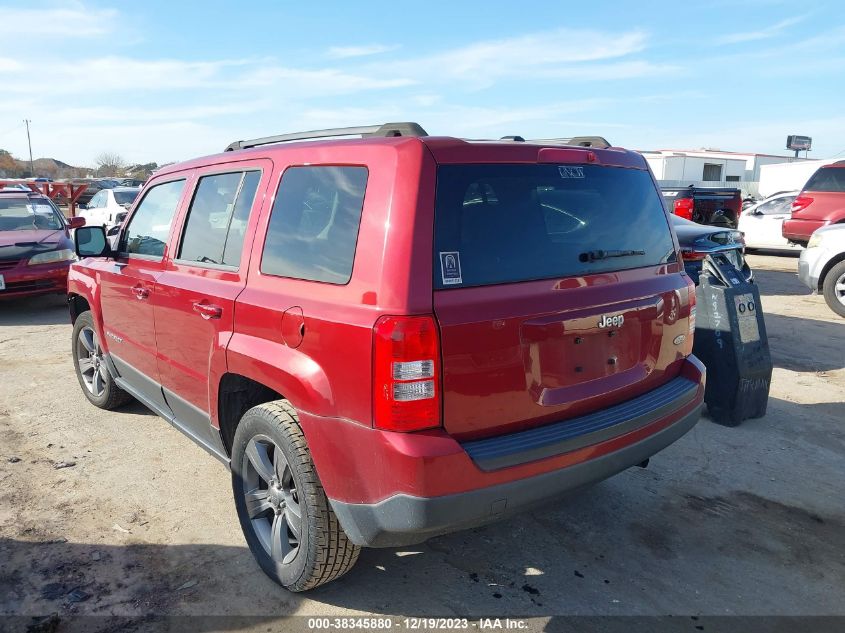 2014 JEEP PATRIOT LATITUDE - 1C4NJPFA3ED714880