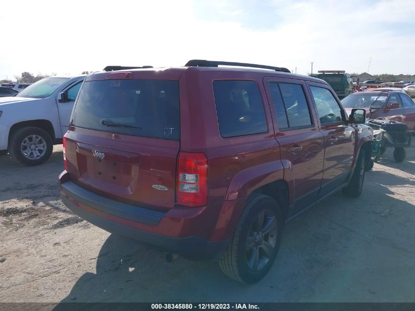 2014 JEEP PATRIOT LATITUDE - 1C4NJPFA3ED714880