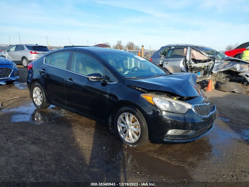 2014 KIA FORTE EX - KNAFX4A89E5127533