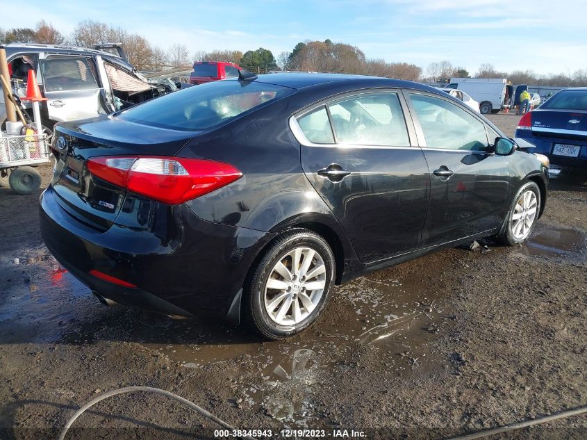 2014 KIA FORTE EX - KNAFX4A89E5127533