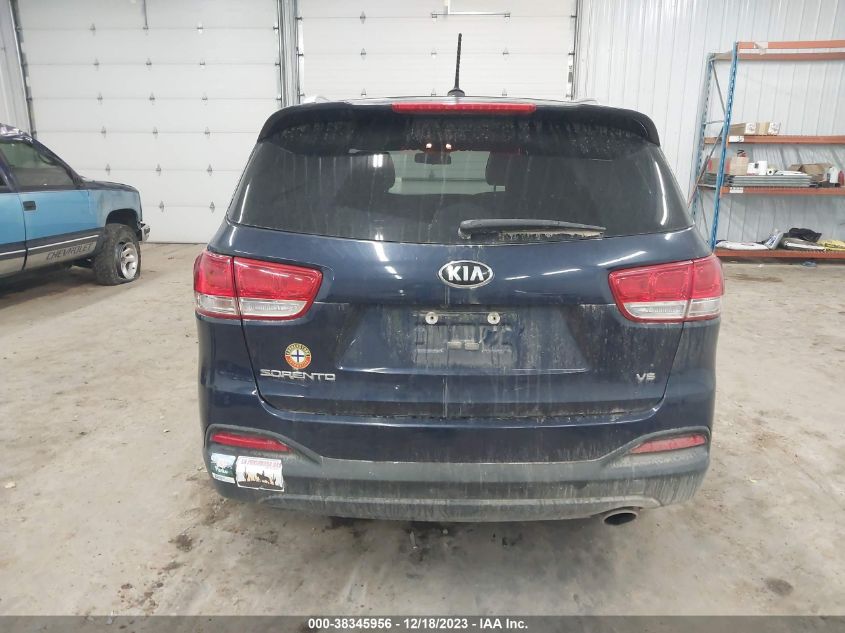 2017 KIA SORENTO 3.3L LX - 5XYPGDA58HG194634