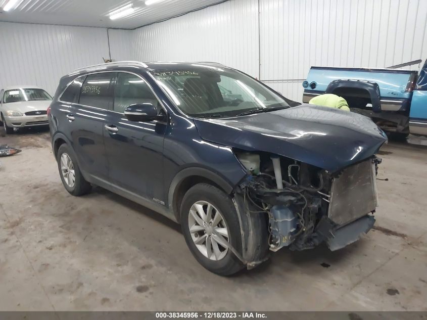 2017 KIA SORENTO 3.3L LX - 5XYPGDA58HG194634