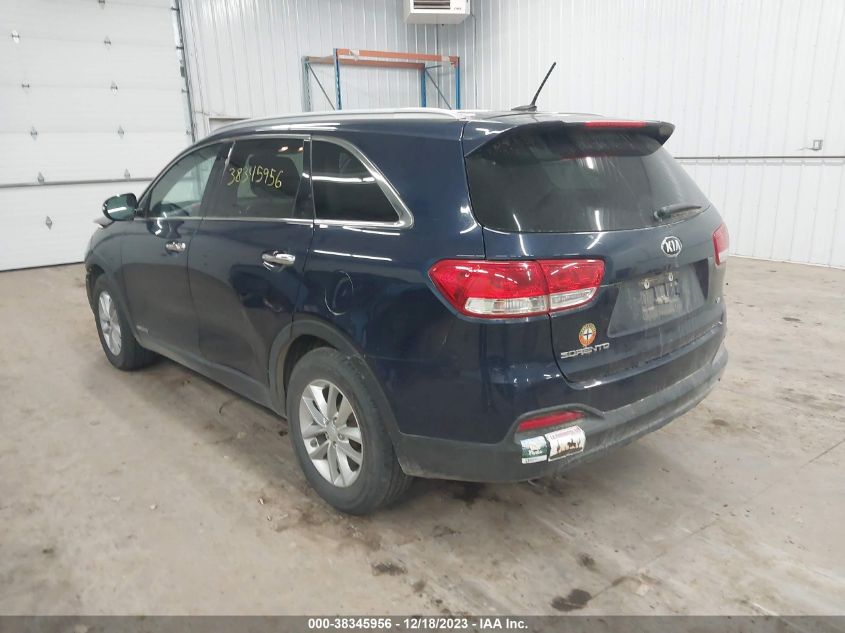 2017 KIA SORENTO 3.3L LX - 5XYPGDA58HG194634