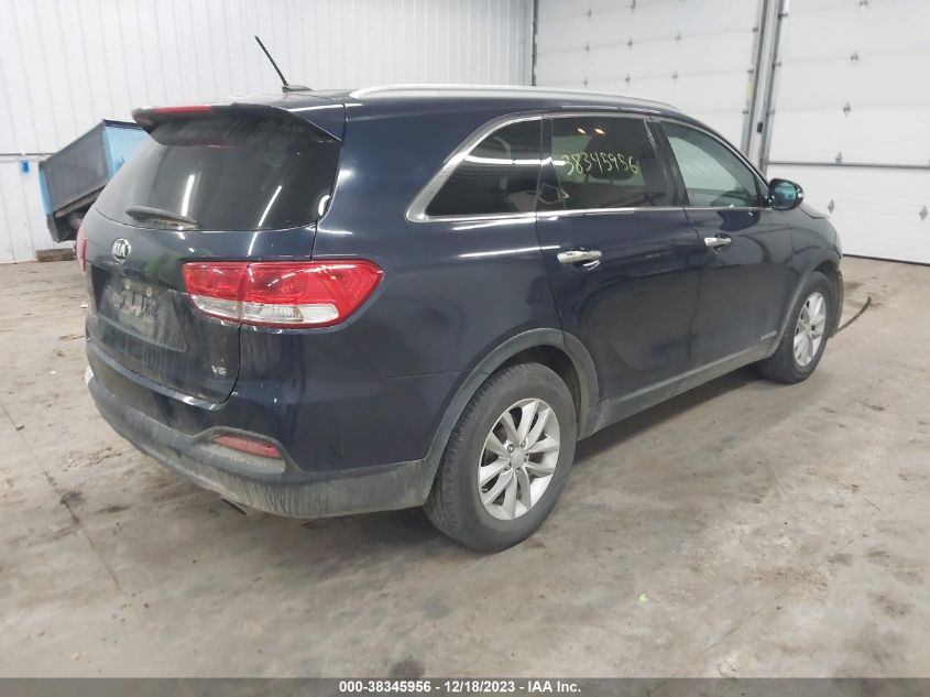 2017 KIA SORENTO 3.3L LX - 5XYPGDA58HG194634