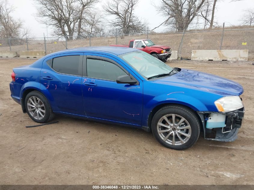 2013 DODGE AVENGER SE - 1C3CDZAB8DN594033