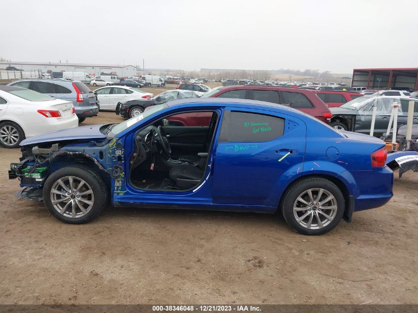 2013 DODGE AVENGER SE - 1C3CDZAB8DN594033
