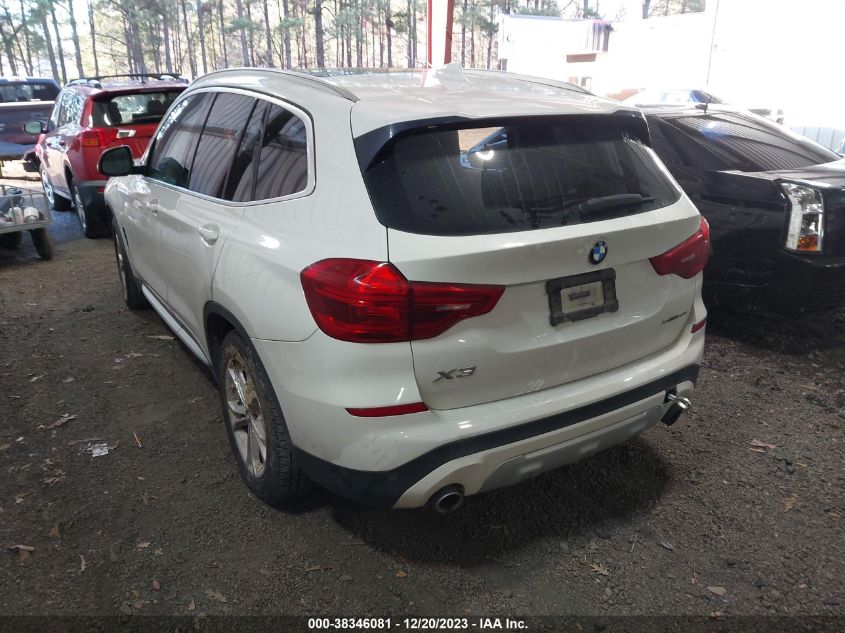 5UXTR7C58KLF24907 2019 BMW X3, photo no. 3