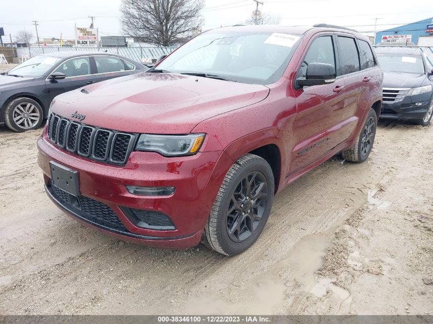 2022 JEEP GRAND CHEROKEE WK LIMITED X 1C4RJFBG8NC109314