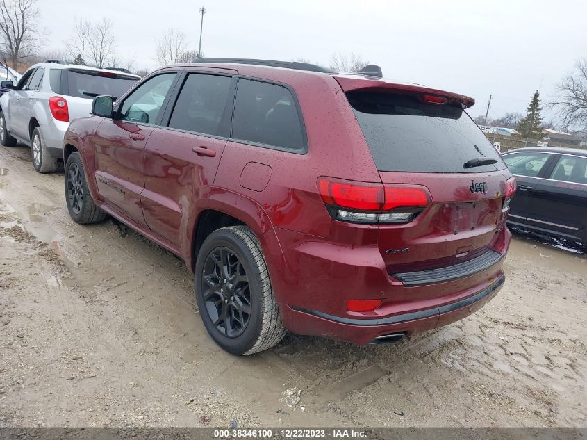 2022 JEEP GRAND CHEROKEE WK LIMITED X 1C4RJFBG8NC109314