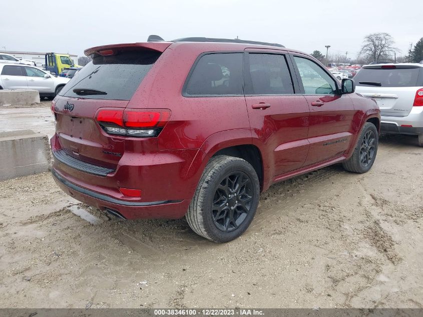2022 JEEP GRAND CHEROKEE WK LIMITED X 1C4RJFBG8NC109314