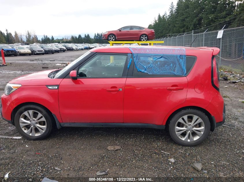 2015 KIA SOUL + - KNDJP3A58F7754856