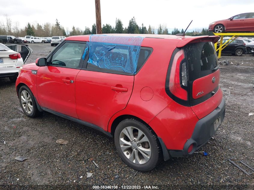 2015 KIA SOUL + - KNDJP3A58F7754856
