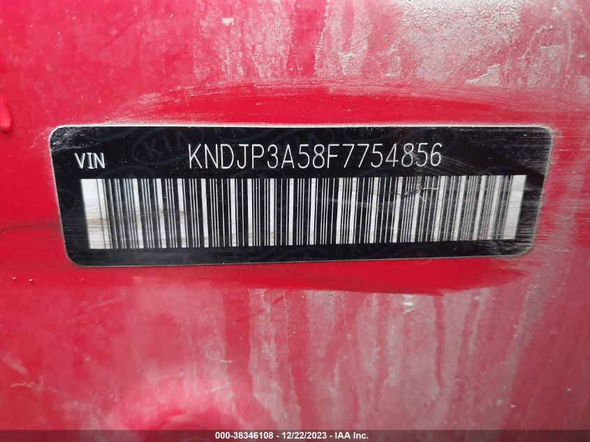 2015 KIA SOUL + - KNDJP3A58F7754856