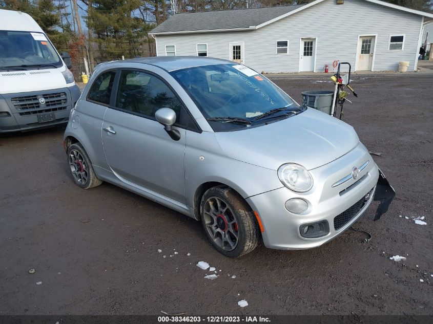 2013 FIAT 500 SPORT - 3C3CFFBR8DT554152
