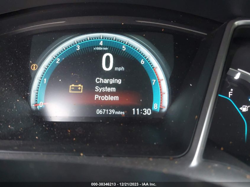 2018 HONDA CIVIC EX-T - JHMFC1F38JX022697