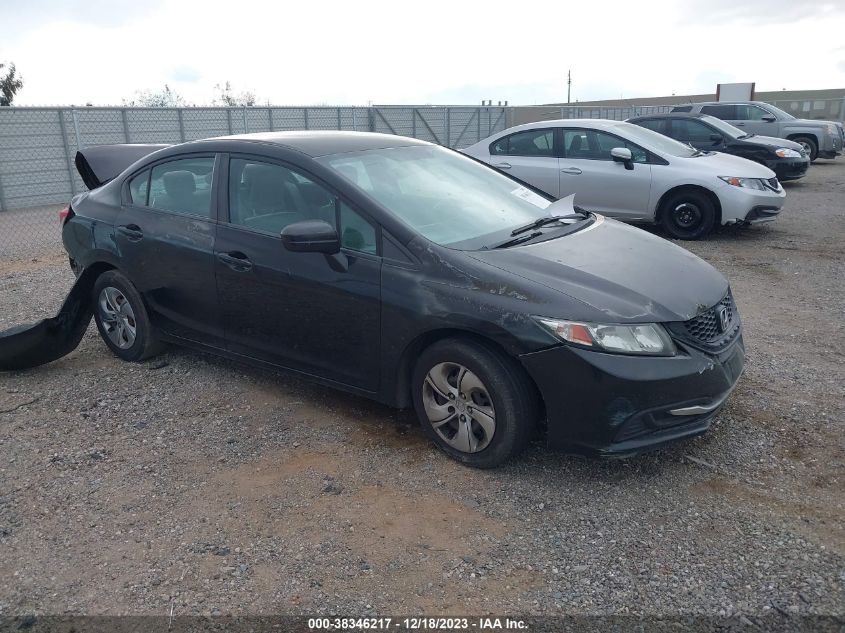 2015 HONDA CIVIC LX - 19XFB2F53FE203452