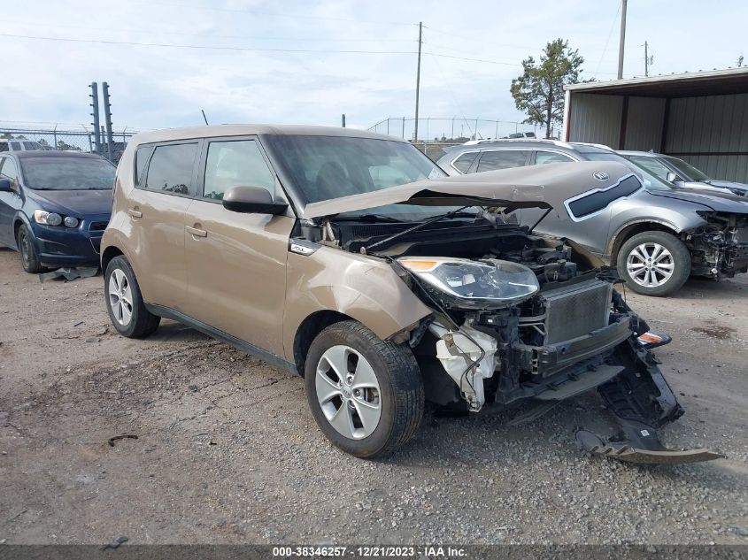2015 KIA SOUL - KNDJN2A28F7134384