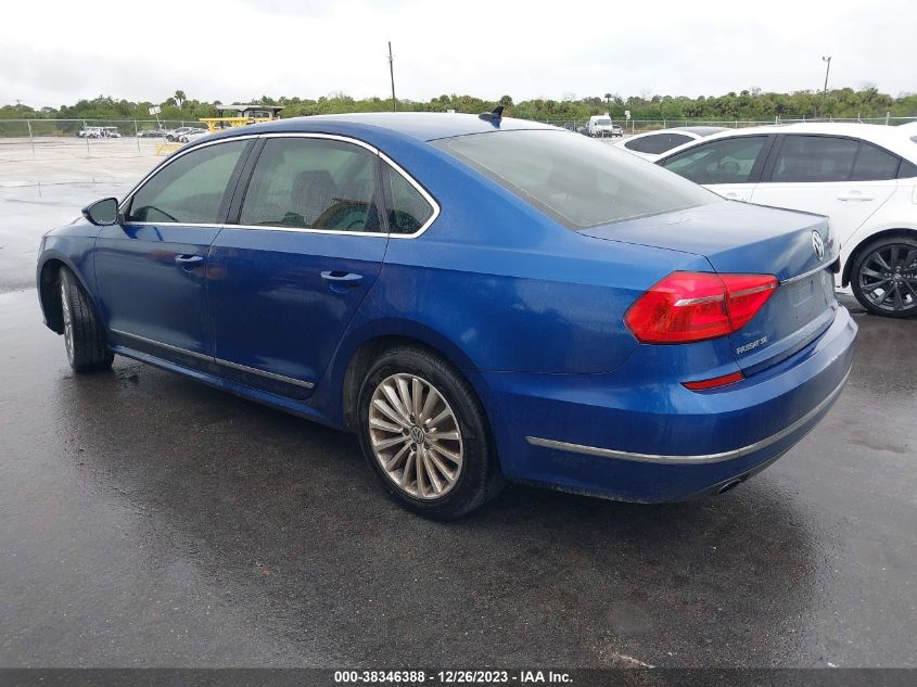 2016 VOLKSWAGEN PASSAT SE - 1VWBT7A37GC013772