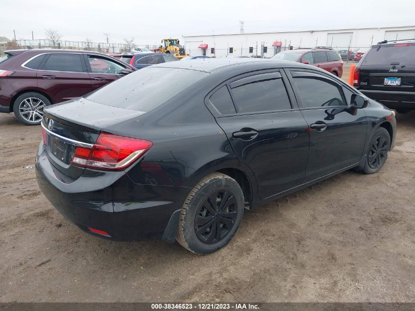 2014 HONDA CIVIC LX - 19XFB2F50EE026342