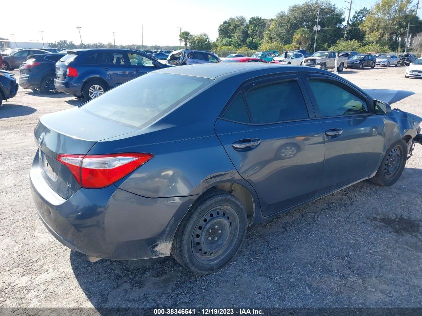 2014 TOYOTA COROLLA L/LE/LE PLS/PRM/S/S PLS - 5YFBURHE8EP063314