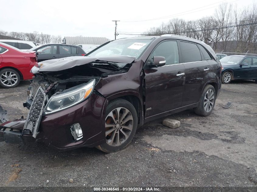 2014 KIA SORENTO SX V6 - 5XYKWDA71EG494526