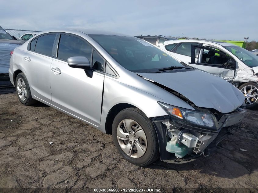 2014 HONDA CIVIC LX - 19XFB2F54EE070764