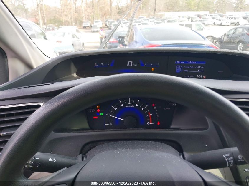 2014 HONDA CIVIC LX - 19XFB2F54EE070764