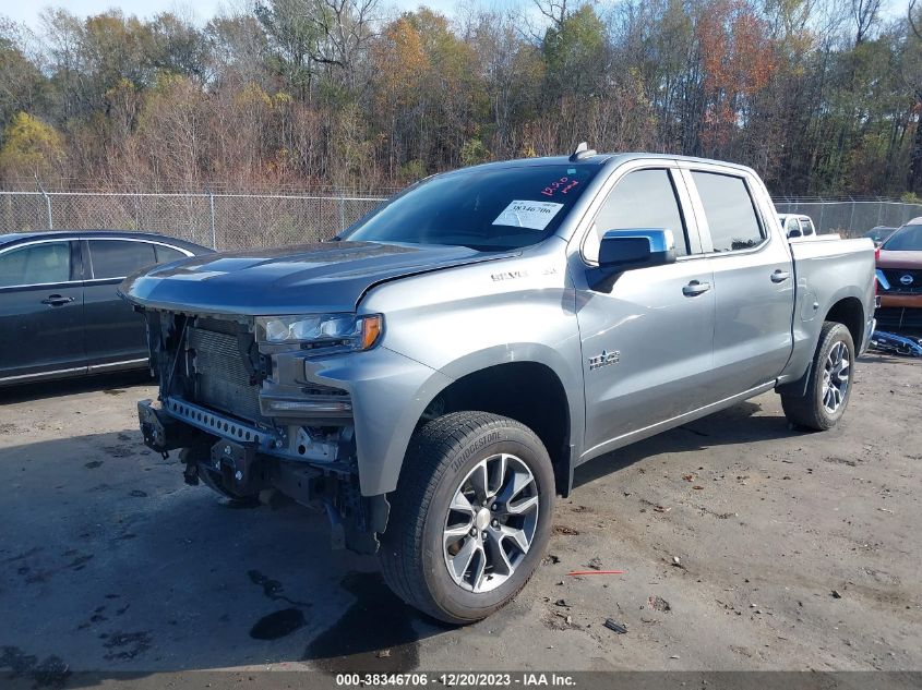 2020 CHEVROLET SILVERADO 1500 2WD  SHORT BED LT - 3GCPWCED5LG423778