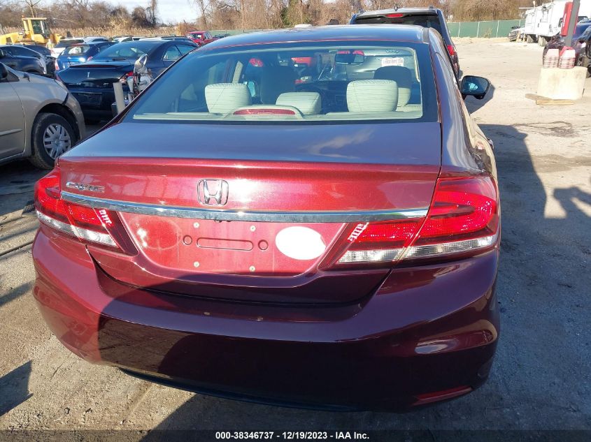2014 HONDA CIVIC EX - 19XFB2F81EE219688