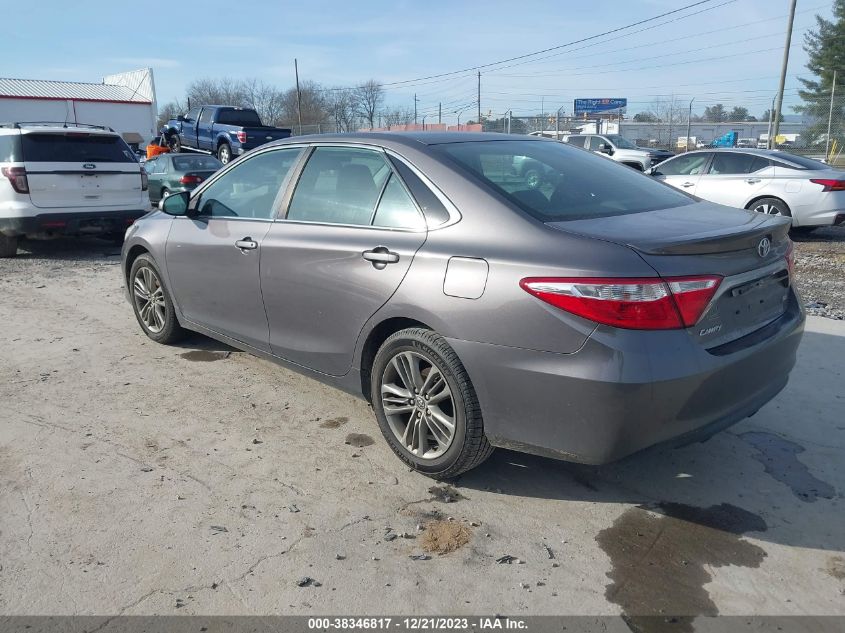 2015 TOYOTA CAMRY LE/XLE/SE/XSE - 14T1BF1FK7FU47976