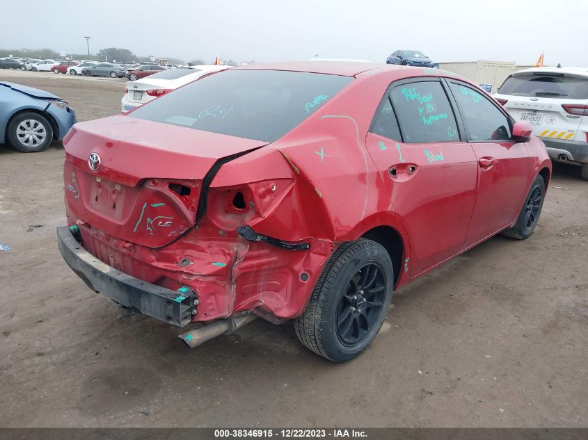 2017 TOYOTA COROLLA LE - 5YFBURHEXHP729027