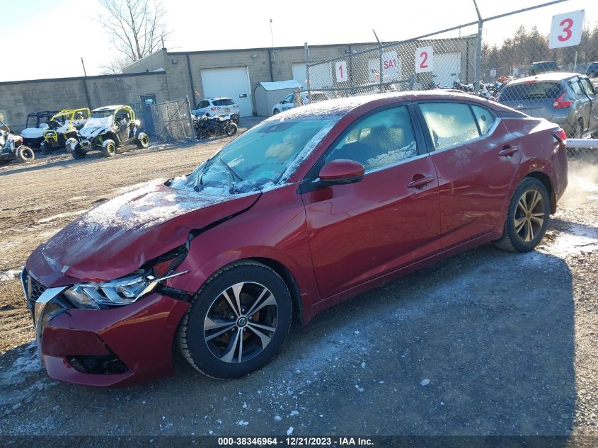 2020 NISSAN SENTRA SV XTRONIC CVT - 3N1AB8CV1LY284062